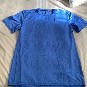 Blue nike dri fit mens med